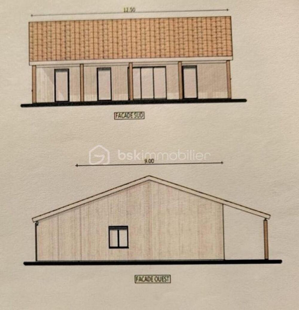 Maison hors deau à terminer avec terrain  Fort potentiel