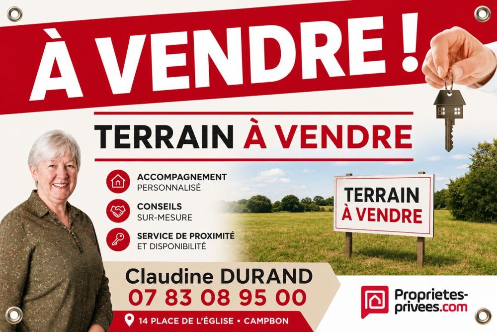 Vente Terrain Terrain constructible Campbon Bourg Campbon