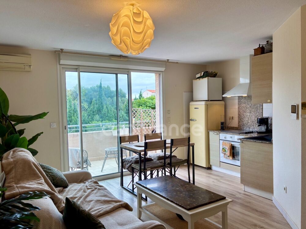 Vente Appartement A vendre appartement T2 avec grande terrasse sans vis-à-vis - Las Cobas - Perpignan 66 Perpignan
