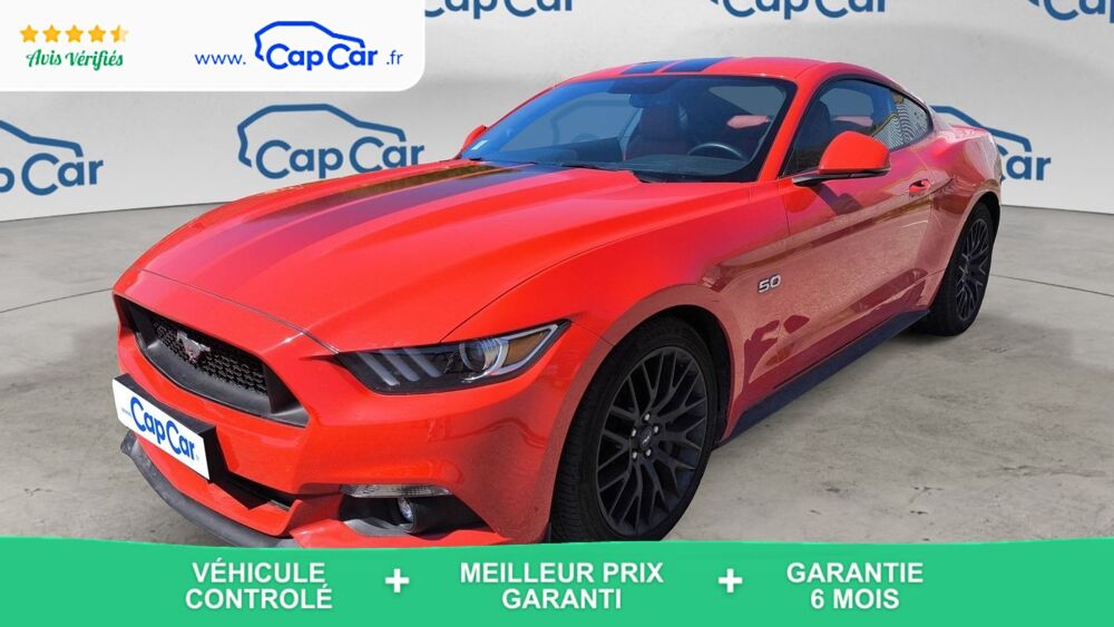 Mustang Fastback 5.0 V8 421 BVA GT - Automatique 2018 occasion 20250 Corte