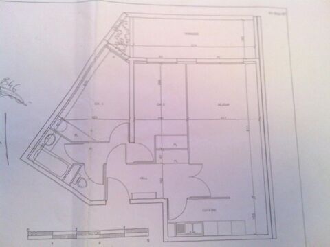  Appartement � louer 3 pi�ces 60 m�