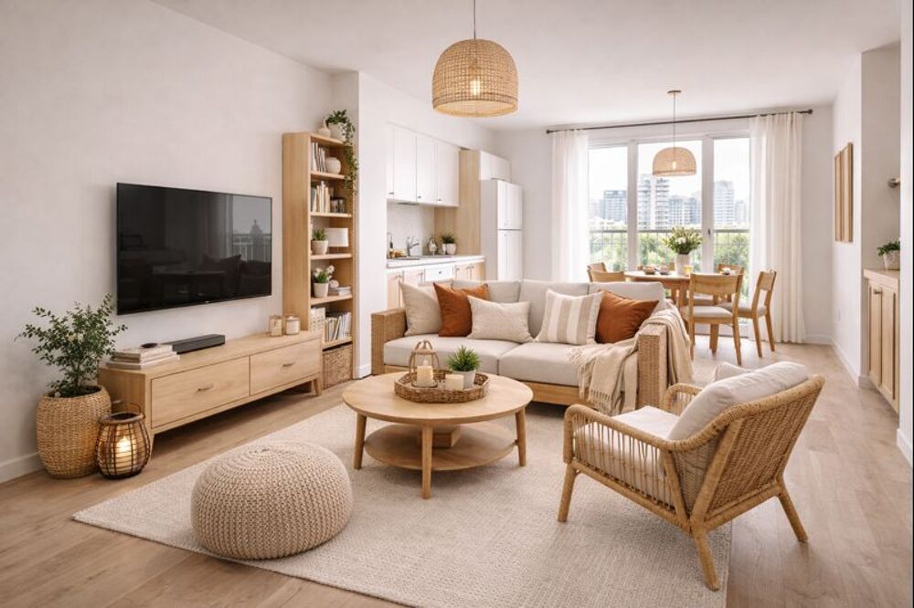 Vente Appartement T2 Confort + aux portes de Bordeaux Saint Augustin  avec petit jardin Merignac