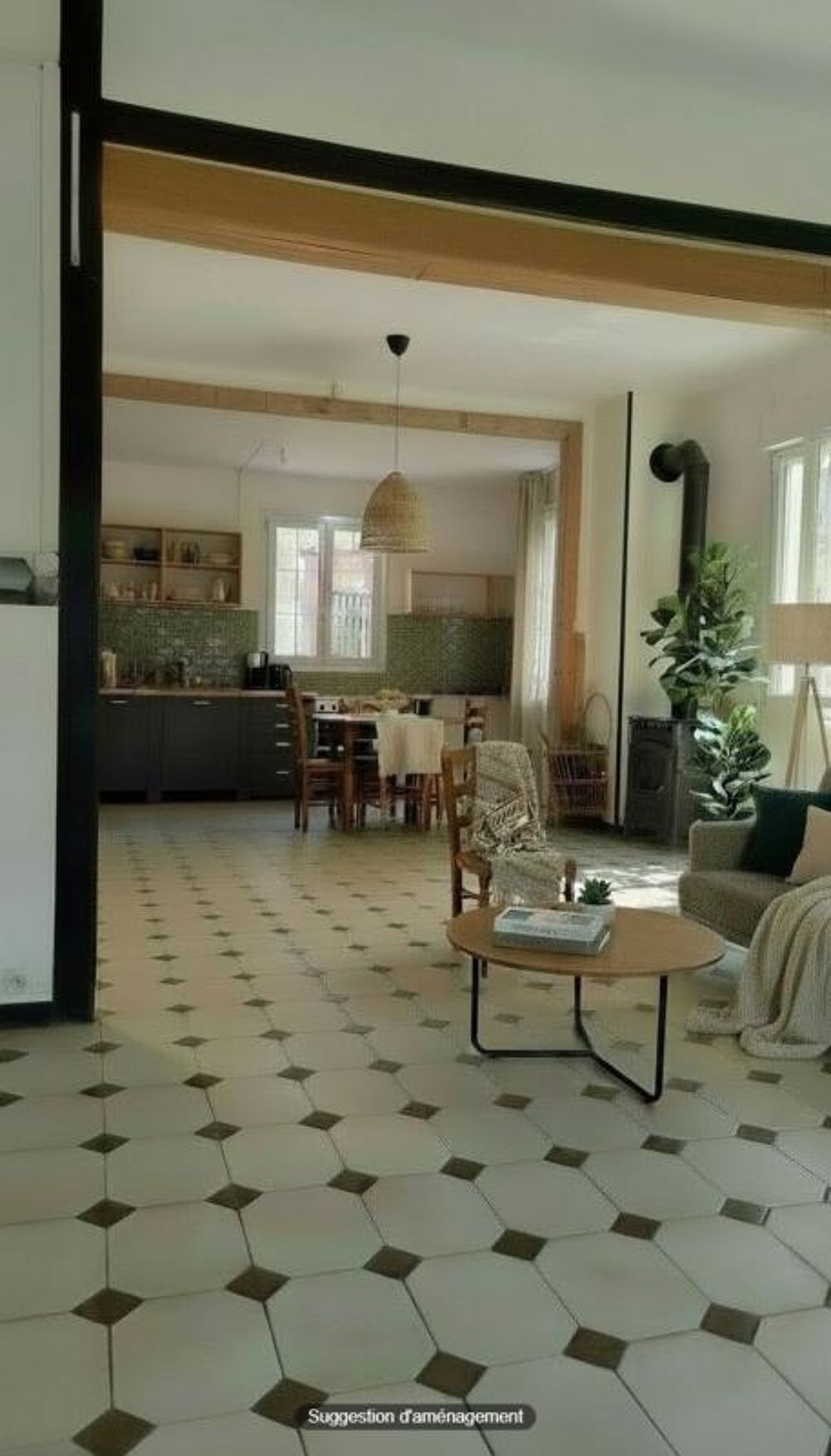 Vente Maison Maison de plein pied 4 pièces sur un terrain d'environ 1400 m2 Aix en othe