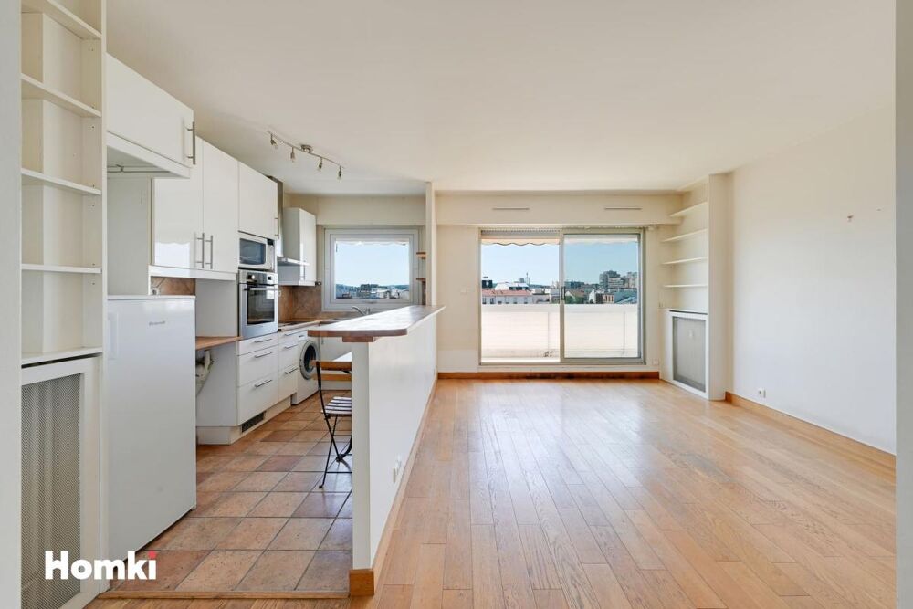Appartement T2 de 48 m² à Boulogne-Billancourt 92100, Rue Gallieni