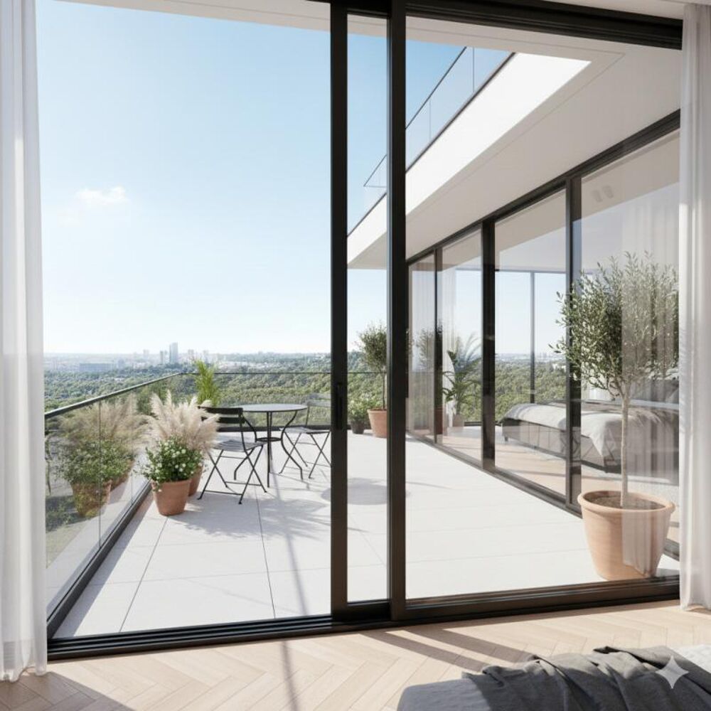 Très beau 5 pièces - dernier étage - balcon et terrasse - exposition Sud-Ouest - 2 parkings - proche métro Ligne 13