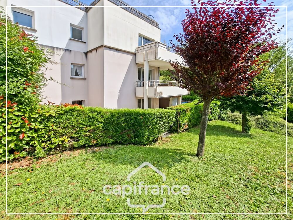 Appartement climatisé 3 pièces avec jardin, parking, cave et piscine commune