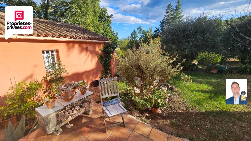 Vente Villa VILLA 3 PIECES 120 m2 SUR UN MAGNIFIQUE TERRAIN ARBORE DE 2500 M2 Saint cezaire sur siagne