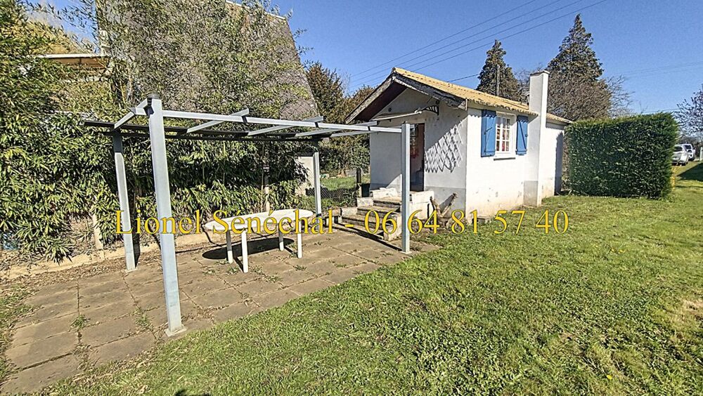 Vente Terrain Terrain de loisirs de plus de 500 m2 + un chalet de loisirs en dur de 18 m2  avec un accès direct à la rivière Neuville sur sarthe