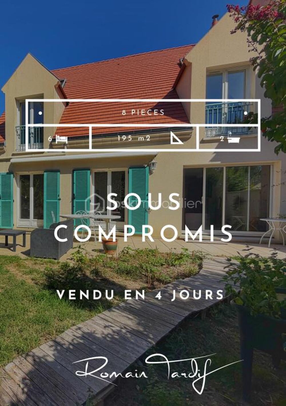 Vente Maison CARRIÈRES-SUR-SEINE - MAISON FAMILIALE DE 195 m² AU CŒUR DU CENTRE-VILLE Carrieres sur seine