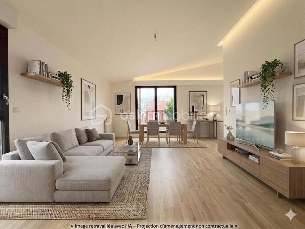 Vente Duplex/Triplex Duplex 4P 91m² - Terrasse 20m² Sud-Ouest - Ligne 14 à 500m - DPE B Villejuif