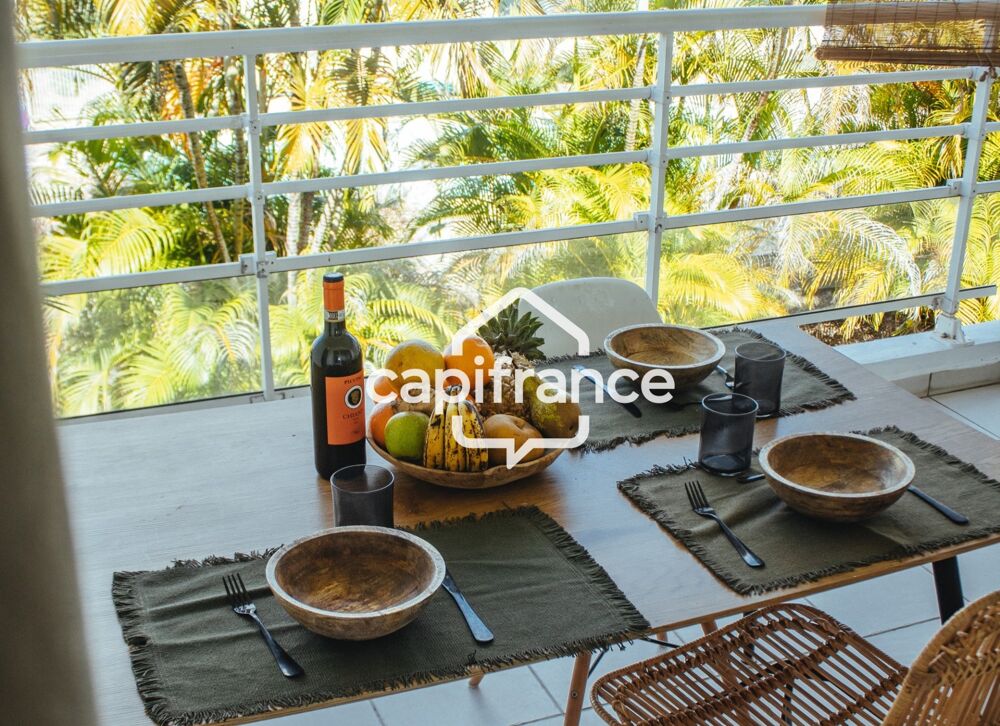 T2 vendu meublé avec terrasse  Saint-François