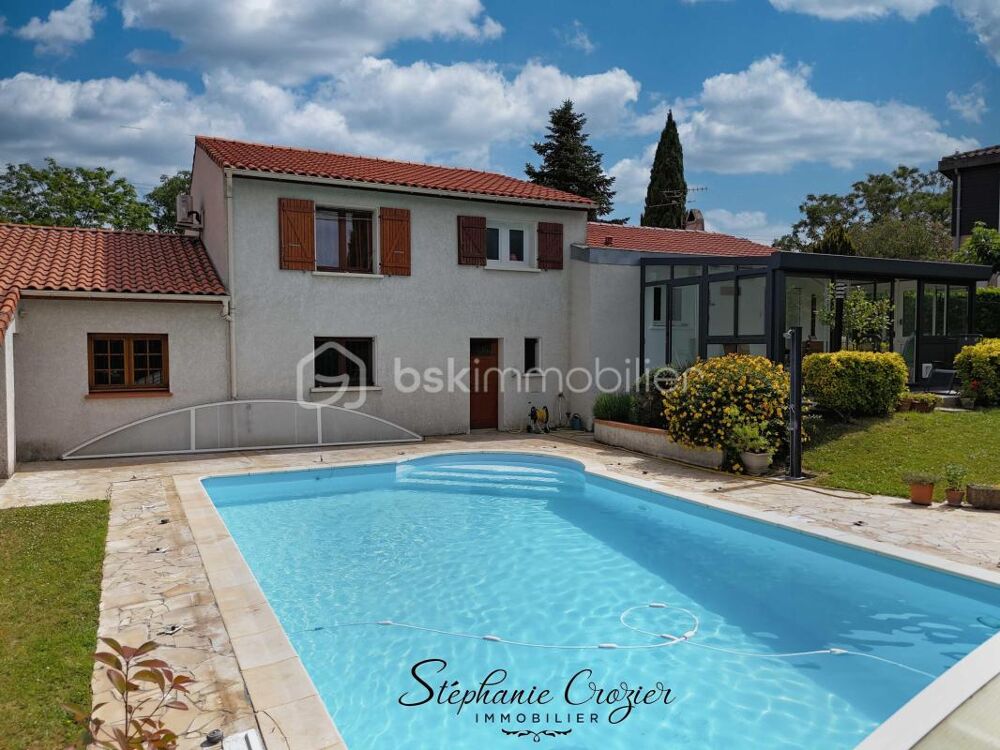 Vente Maison ESCALQUENS : Maison familiale avec piscine, véranda et double garage sur plus de 1 000 m² Escalquens