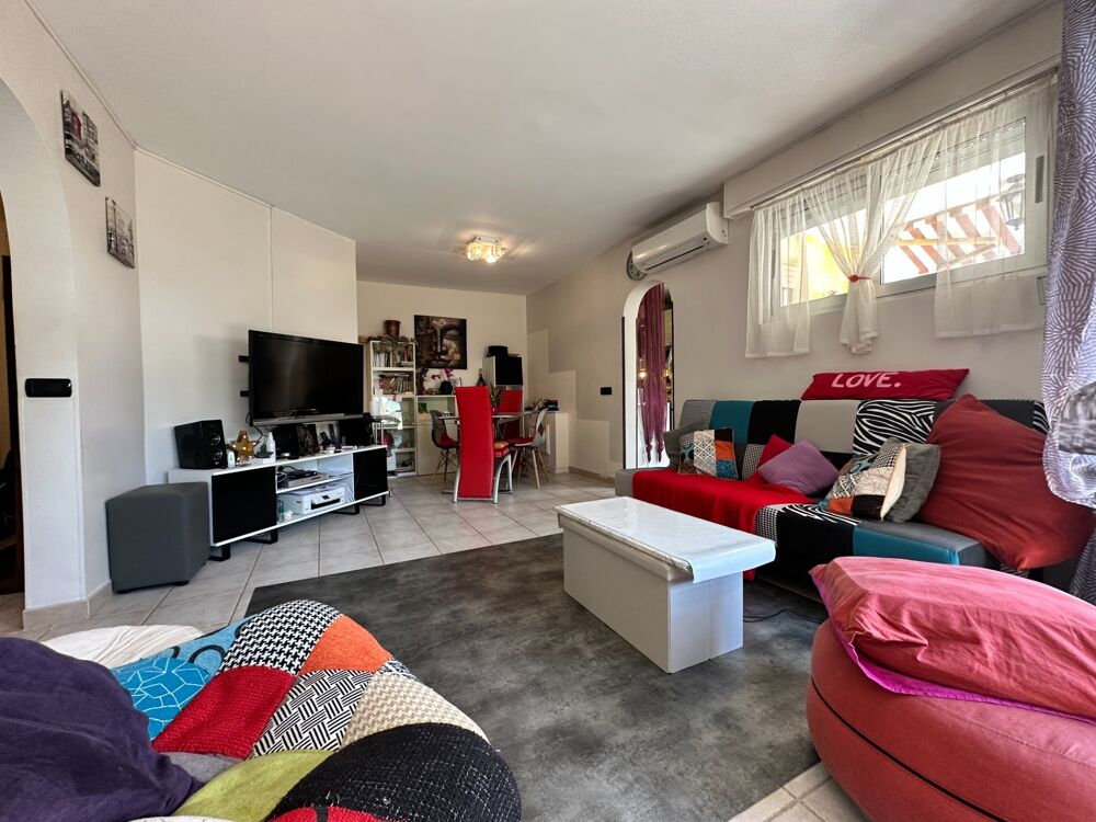 Vente Appartement Dpt Alpes Maritimes (06), à vendre ANTIBES Appartement T3 65 m² – Rez-de-jardin, terrasse 40 m² et piscine Antibes