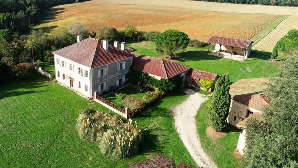Propriété à vendre 9 pièces RIGUEPEU (32) - 315 m2 - 1,9 hectares