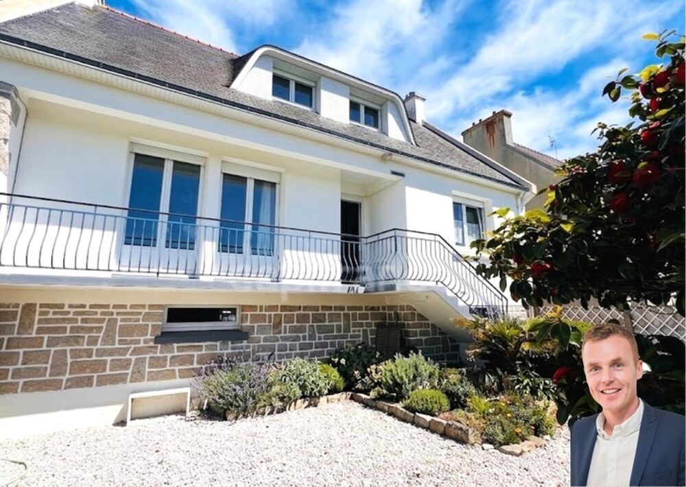 PENMARCH (29) Maison à vendre de type 6 de 134 m² habitable - Sous-sol intégral - Terrain d'environ 456 m²