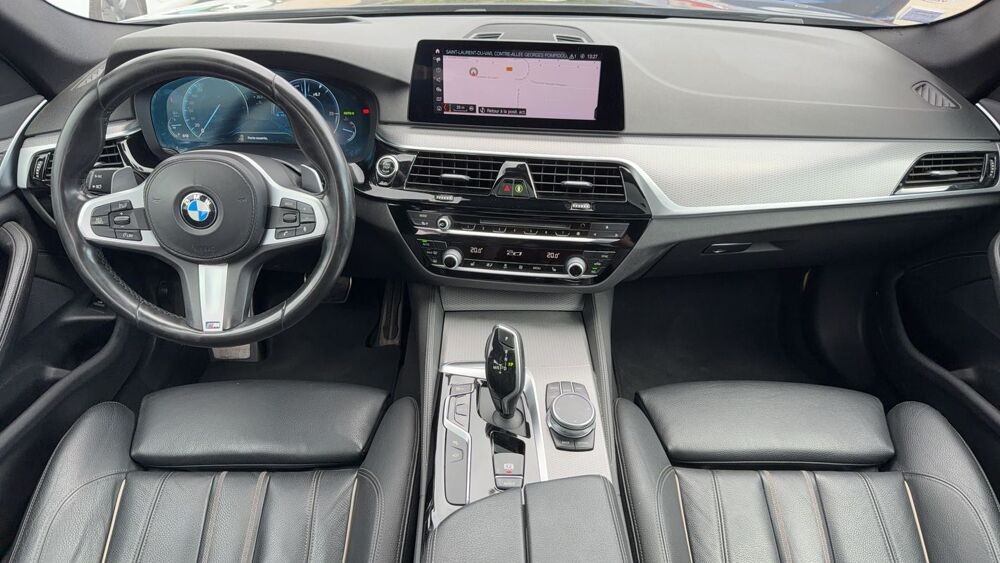 S&eacute;rie 5 518d 150 Steptronic8 M Sport - Automatique Toit ouvrant 2020 occasion 06300 Nice