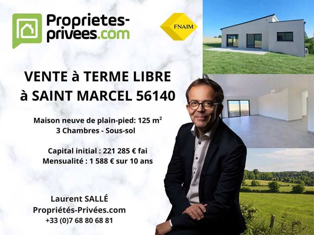 Maison 5 pièces 125 m² · à Saint Marcel · 125 m² · 221 285 €
