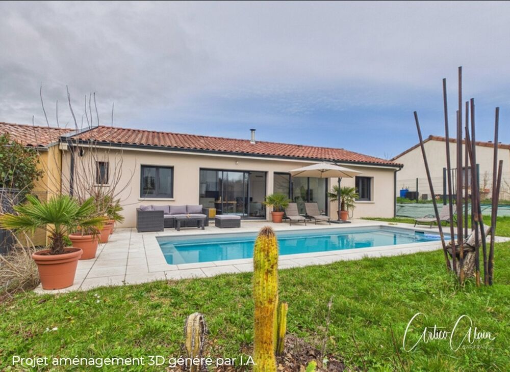 Maison à vendre 5 pièces VILLEFRANCHE DE LAURAGAIS (31)