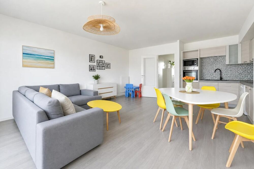 Lumineux T3 avec balcon à Nantes