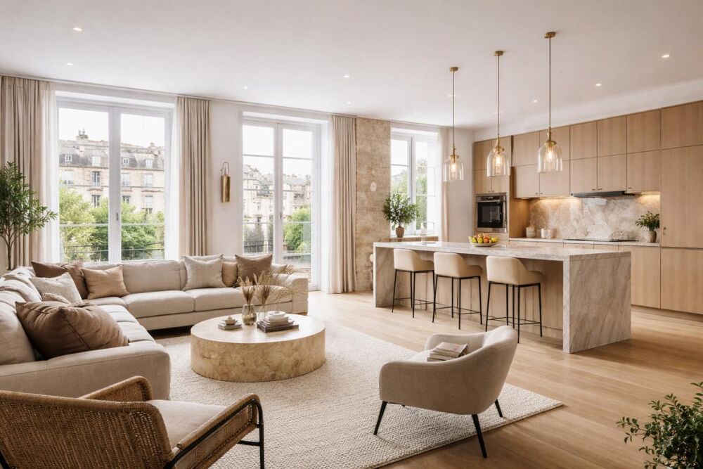 Appartement T4 de standing + Jardin privatif !