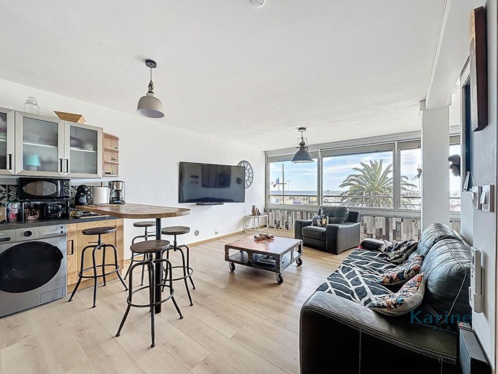 Bel Appartement T3 rénové et lumineux Narbonne Plage Vue Mer