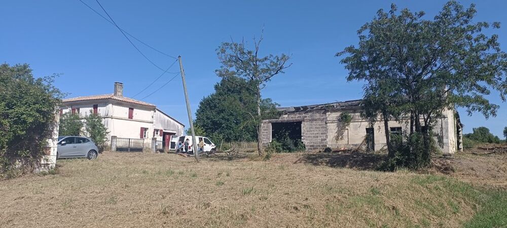 Maison à vendre 4 pièces + grange SAINT CHRISTOPHE DE DOUBLE (33)