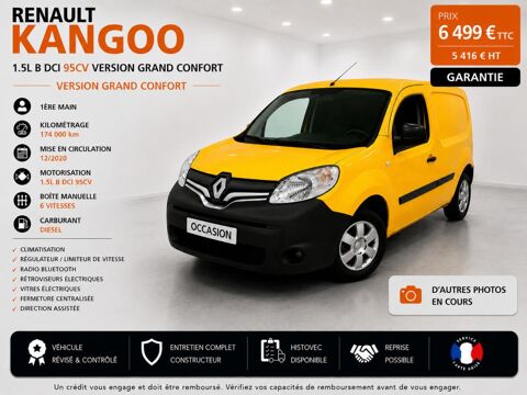 Renault Kangoo Express 1&deg; Main / 1.5L B DCI 95cv de 2021 version GRAND CONFORT CLIM 2021 occasion Abbecourt 60430