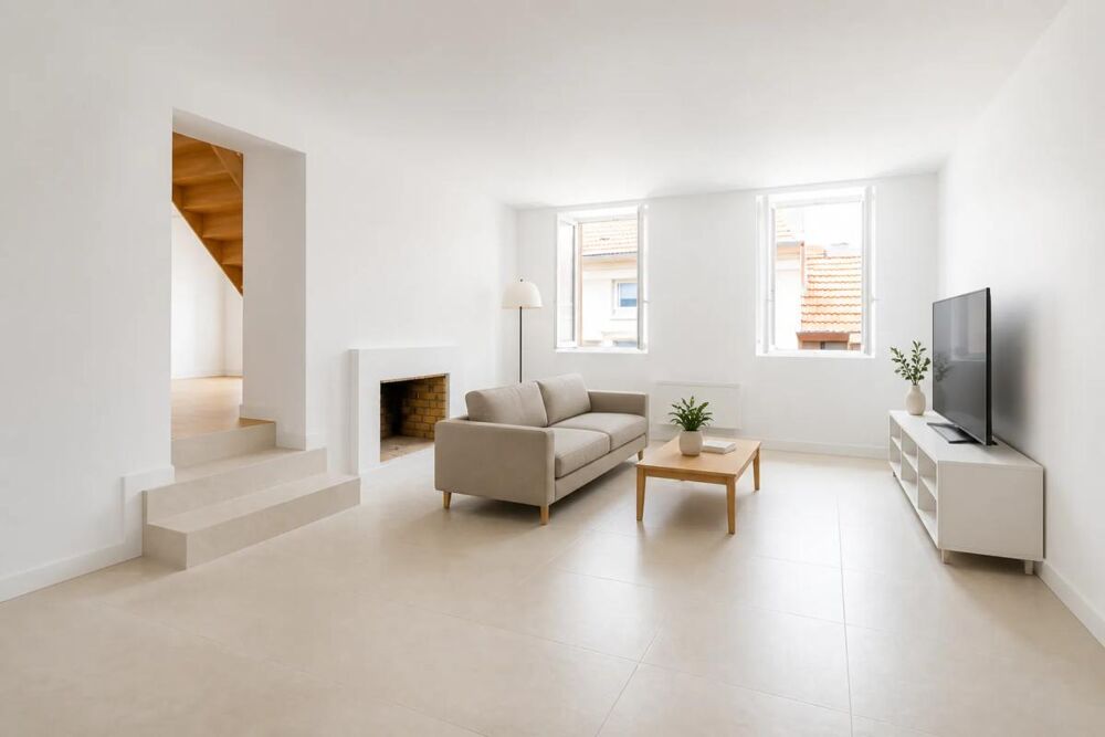HERBLAY- HYPERCENTRE- DUPLEX 117 m² REFAIT A NEUF