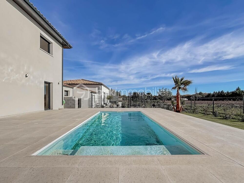 Vente Maison *** VILLA CONTEMPORAINE DE 120M2 AVEC GARAGE ET PISCINE - ARPAILLARGUES ET AUREILLAC *** Uzes