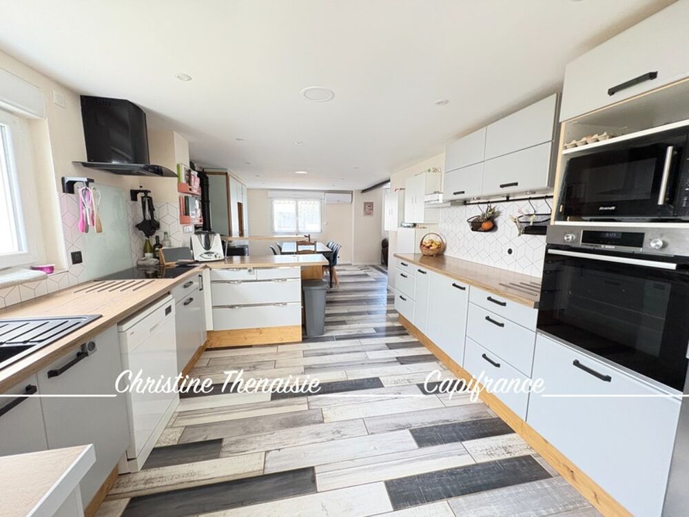 Maison à vendre 5 chambres - 2 salles d'eau - 2 wc - Garage - Terrain - Quartier Dix Ecus/Valentin Saint Hilaire de Riez, à la l