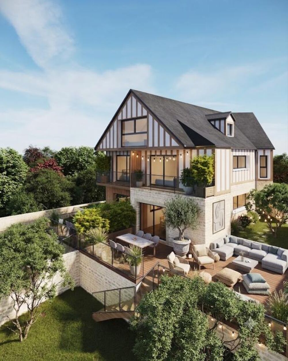 Vente Maison Bien d'Exception : Maison d'Architecte, Grand Jardin, Suite Parentale Suresnes