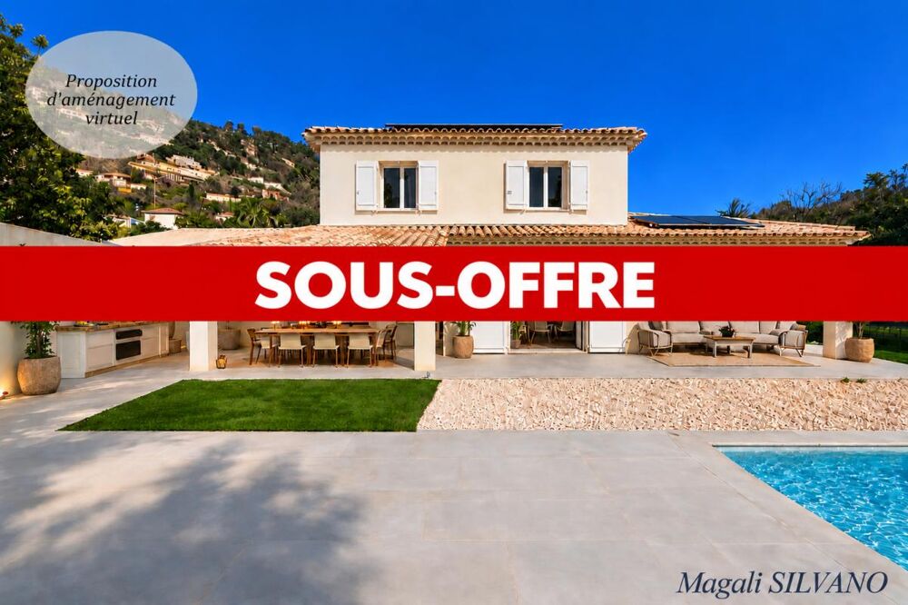 Villa F5 vue mer avec piscine à pied du village