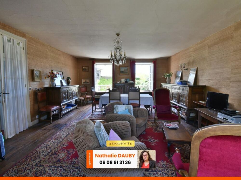 Maison familiale, 5 chambres, au coeur de Prissac (36)