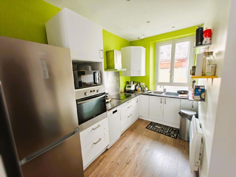 Appartement T3, 2 chambres Rue Coppée DPE D 60 m² RDC surélevé investisseur primo accédant