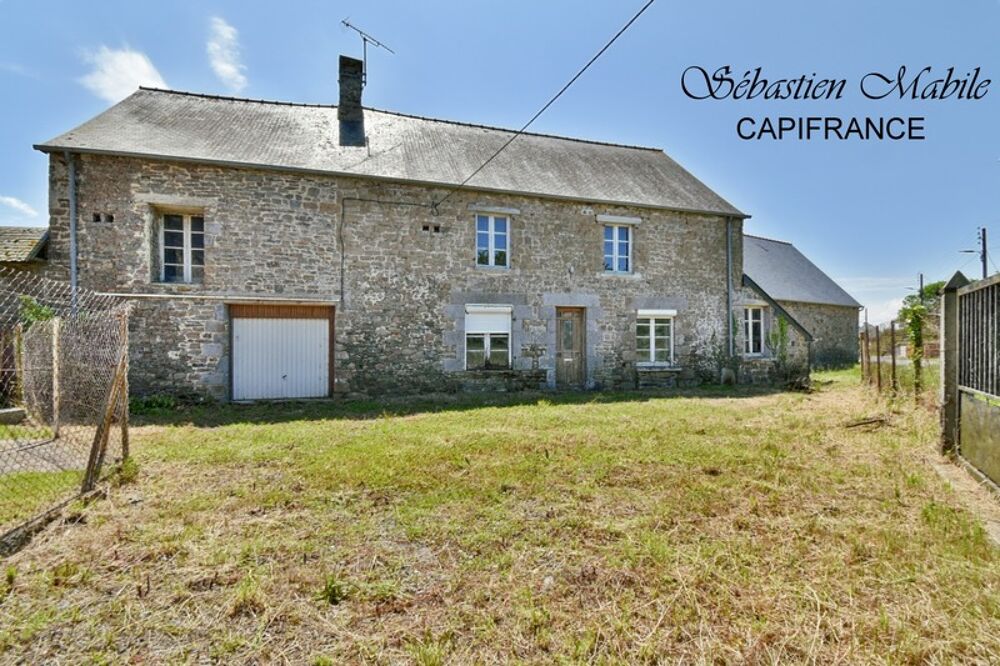 Dpt (35), à vendre maison à rénover - Baie du Mont Saint Michel - Saint Georges de Gréhaigne