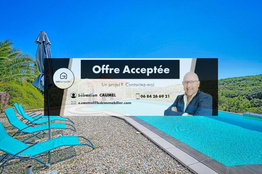 Domaine d'architecte 490 m² sous offre  3 logements indépendants  Piscine à débordement  Vue panoramique  DPE A  Saint-Jean
