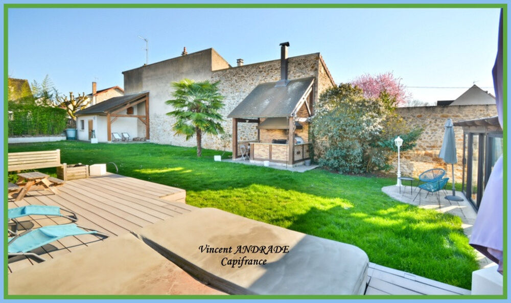 Vente Maison VILLEMOISSON SUR ORGE-sous-sol -Jacuzzi-Sauna-Dépendance-5chambres Villemoisson sur orge