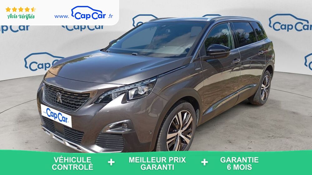 5008 II 1.6 BlueHDi 120 EAT6 GT Line - Automatique 2018 occasion 14400 Conde Sur Seulles