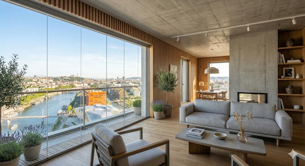 Vente Appartement **ÉTAGE ÉLEVÉ - VUE DÉGAGÉE - CUISINE SÉPARÉE - SUITE PARENTALE - SUPERBE 4 PIÈCES À PROXIMITÉ DES TRANSPORTS Lyon 2