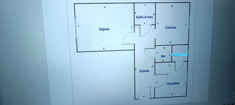 Appartement de 42m2 à louer sur Clichy