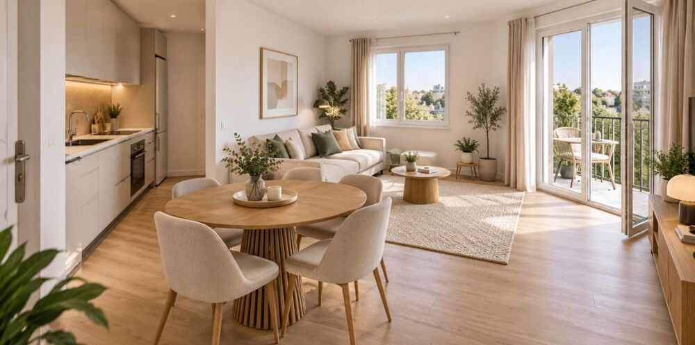 Vente Appartement SUPERBE 2 PIÈCES – RER A À 3 MIN À PIED – BALCON ET TERRASSE – PARKING Saint maur des fosses