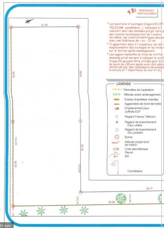  Terrain � vendre 1344 m�