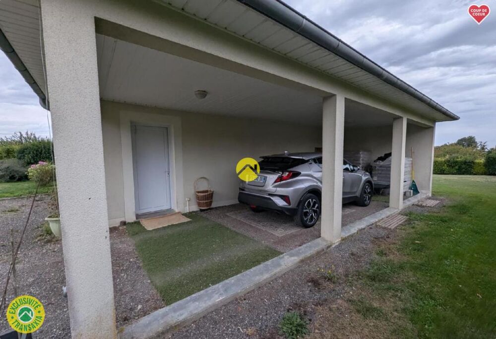 Plain-pied 4 ch. Terrain1500m²