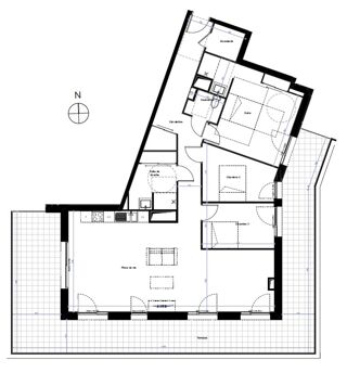  Appartement � vendre 4 pi�ces 116 m�