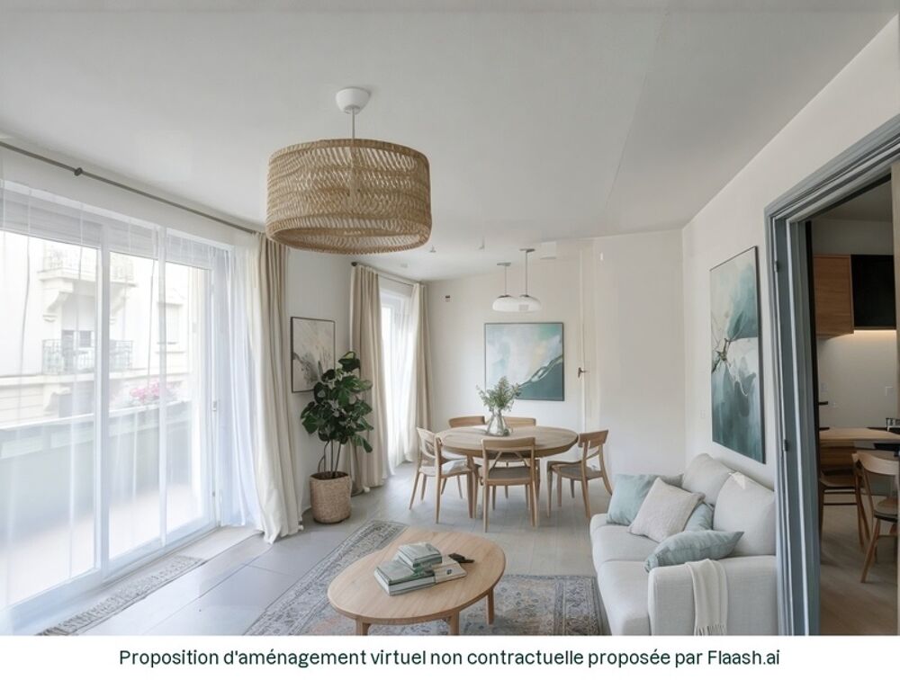 Bel appartement 4 pièces rénové