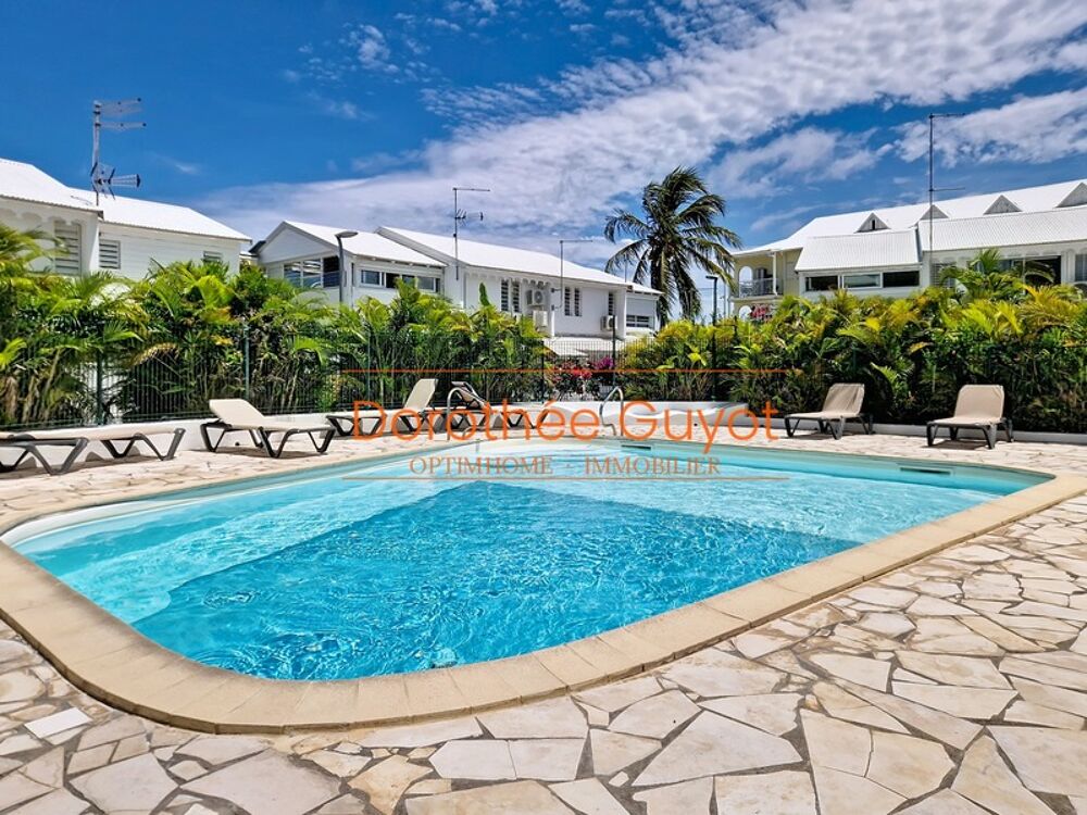 Vente Appartement ? GUADELOUPE – SAINT-FRANÇOIS – MARINA – APPARTEMENT MEUBLÉ REZ-DE-JARDIN Saint francois