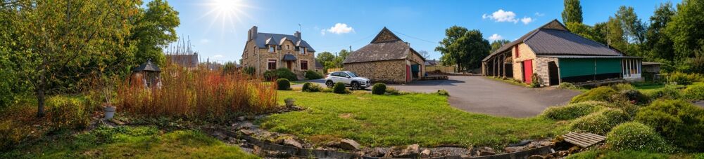 Vente Maison Propriété pleine de charme avec dépendances, mare, bois et ruisseau Loudeac