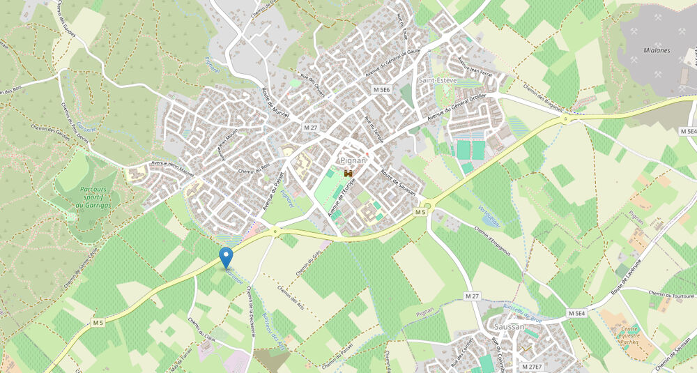 Vente Terrain Réserve foncière agricole de 8 589 m² avec forage ? Pignan Pignan