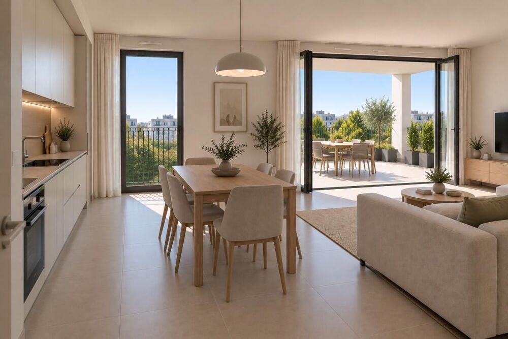 Vente Appartement *PLUS DE 32 M² D'EXTÉRIEURS – TERRASSE – deux chambres - Parking - CELLIER Begles