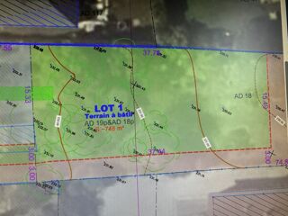  Terrain � vendre 748 m�